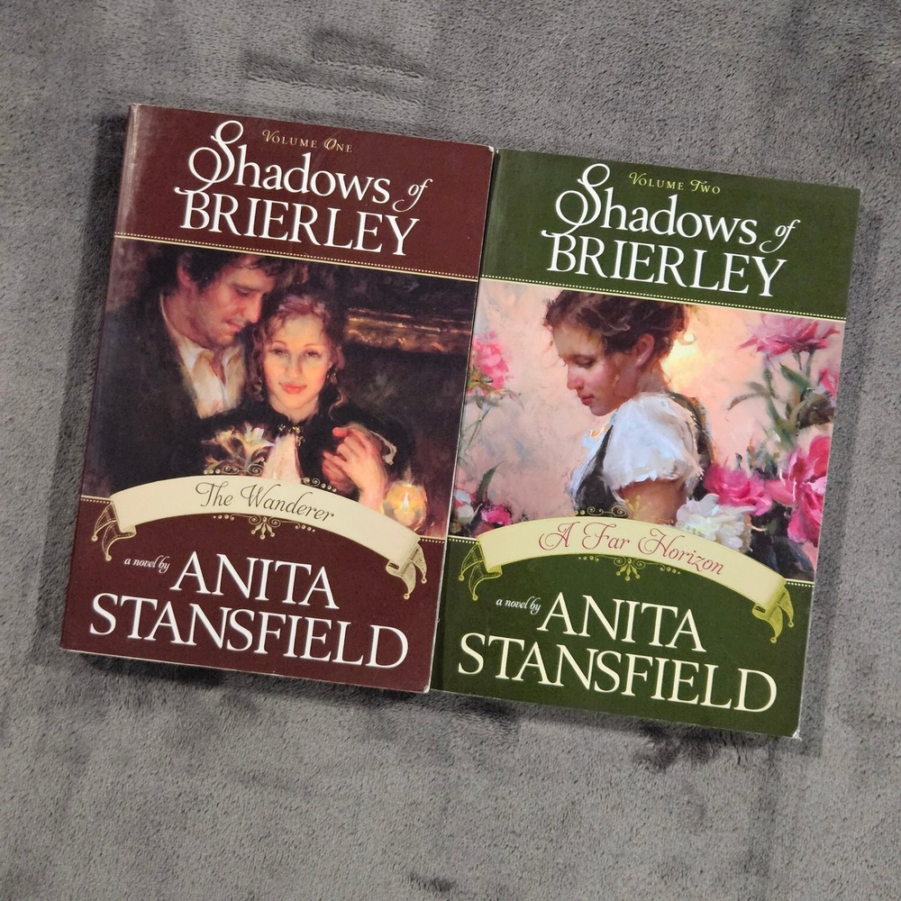 Shadows of Brierley Anita Stansfield Lot of 2: Volume 1-2 The‎ Wanderer